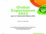 Royal Society of Chemistry Global Experiment 2013